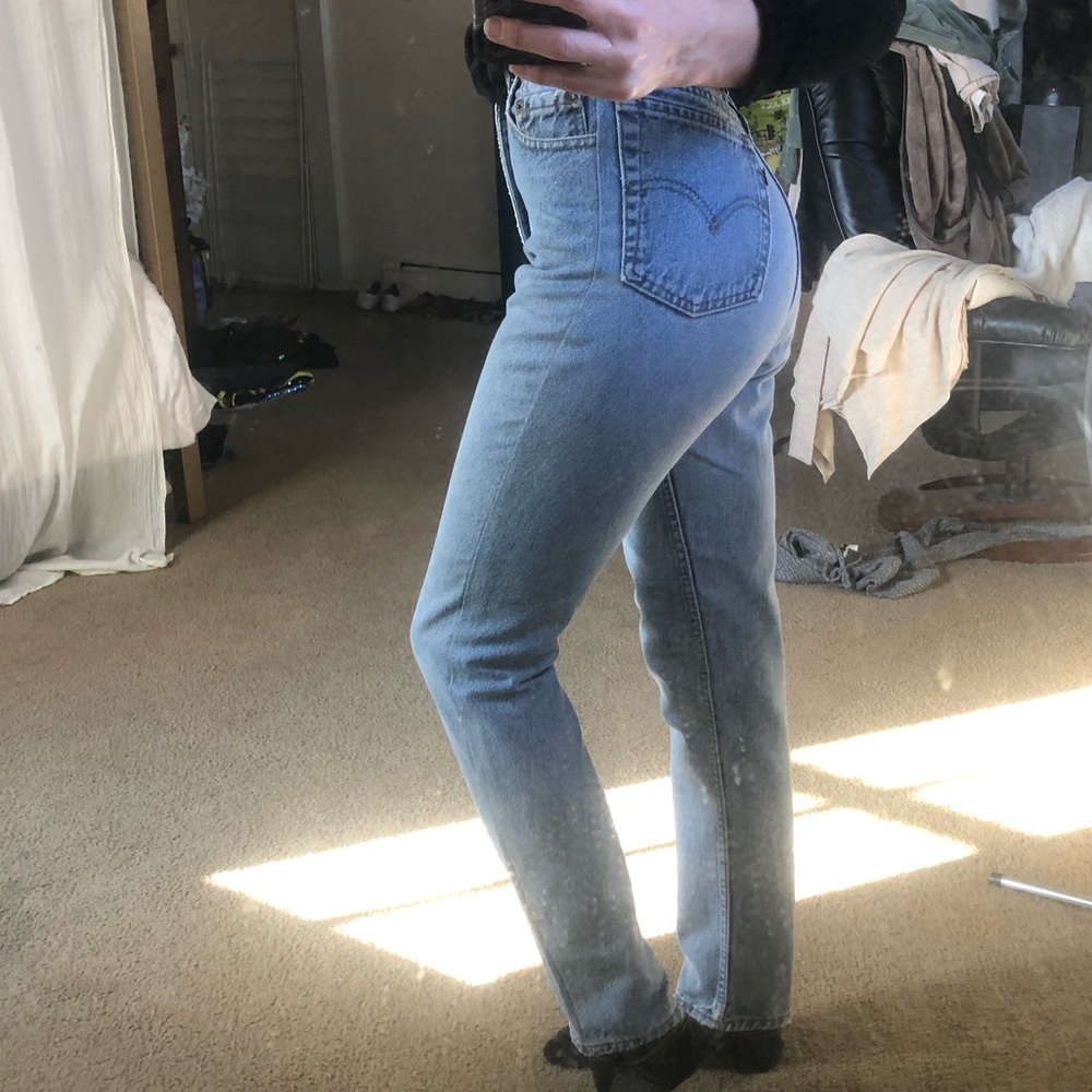 High waisted Levi’s